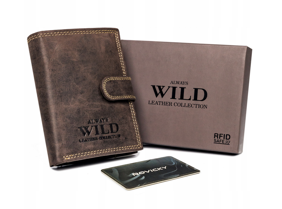 Гаманець чоловічий Always Wild N4L-P-CHM BROWN